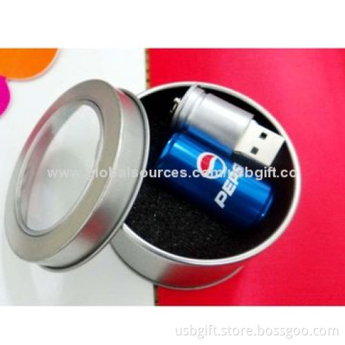 Colar Bottle USB Flash, Promotional Gift, 8GB